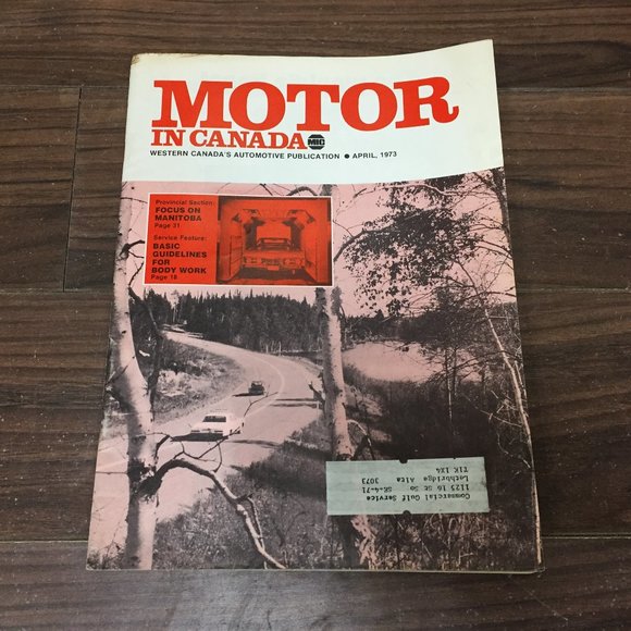 Motor in Canada Western Canada's Automotive Publication April 1973 Magazine - Picture 1 of 16